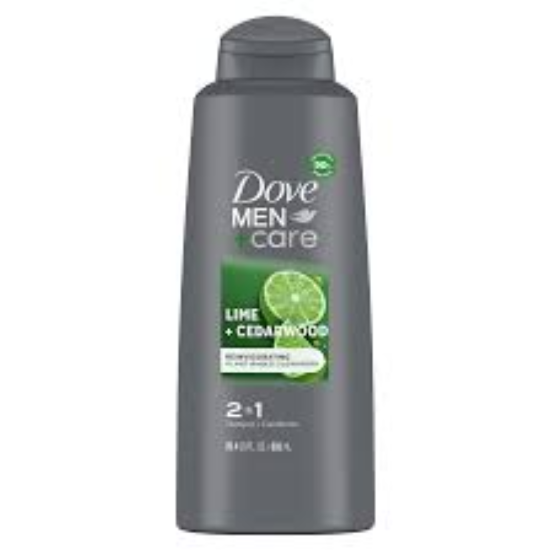 DOVE MEN+CARE 2IN1 LIME+CEDARWOOD 355ML